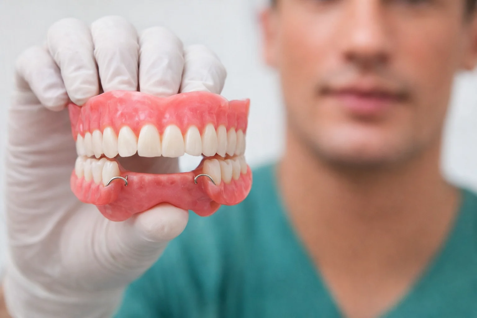 Radiografía dental en pantalla